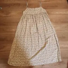 ボタニカル 花柄 ロングワンピース キャミワンピース H&M - メルカリ