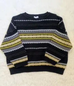 マッキントッシュフィロソフィー 七分袖 ニット セーター ショート丈