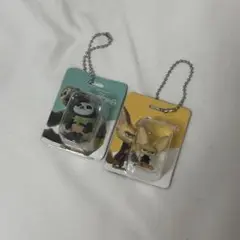 ズートピア ミニフィギュア キーチェーン 2種セット