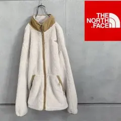 ノースフェイス　フリースジャケット　ホワイトベージュ　メンズM相当
