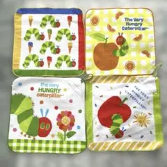 【新品】はらぺこあおむし ループ付きタオル タオルハンカチ 幼稚園 保育園