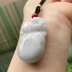 翡翠　天然石　本翡翠 翡翠ネックレス　翡翠ペンダント ネックレス　ペンダント