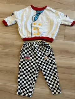 ミッキー シェフ風 トップスとパンツ セット　Littc