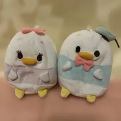 Disney TSUM TSUM ぬいぐるみ ドナルド＆デイジー