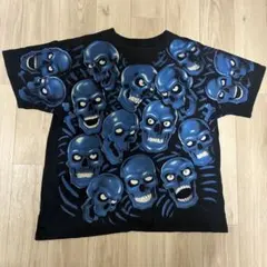 【vintage】LIQUID BLUE スカル総柄Tシャツのサムネイル