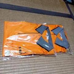 半袖ポロシャツ L オレンジ2枚セットフクツー