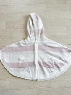 【美品】ジェラートピケ ベビー ポンチョ70~80cm