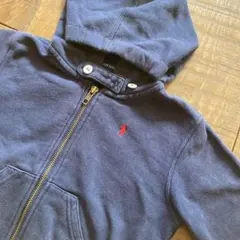 【RALPH LAUREN】フルジップパーカー80cm ラルフローレン ネイビー