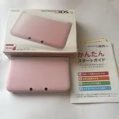 NINTENDO 3DS LL ピンク×ホワイト本体箱付きジャンク