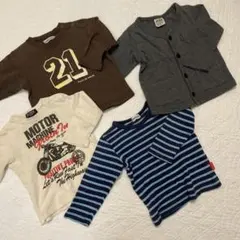 F.O.KIDS他 長袖トップス4枚セット 80㎝