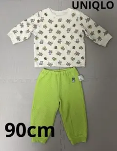 UNIQLOキルトパジャマ　90センチ