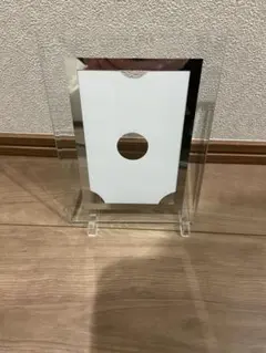 【美品】透明アクリル フォトフレーム