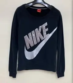 【美品】NIKE ナイキ　トレーナー　サイズＭ　チャコールグレー　80%コットン