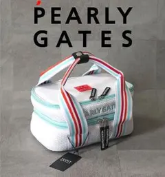 PEARLY GATES 保冷バッグ ホワイト - メルカリ