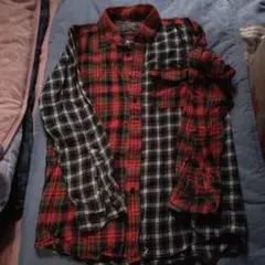 チェックシャツ　Lサイズ