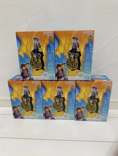 ズートピアのキャラクター、ジュディ・ホップスのモニタートップフィギュア5個セット