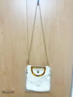 クリアショルダーバッグ