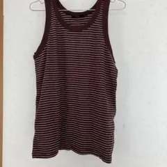 ノースリーブ　Lサイズ　茶色　レディース　 トップス　タンクトップ