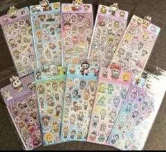 ラブブ キラキラシール✨10枚セット