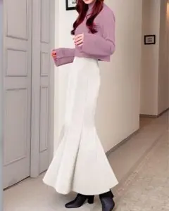 GRLマーメイドフレアスカート GRL dk1092 GRLスカート