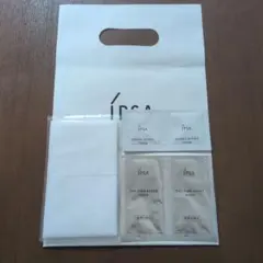 Ipsa ザ・タイムRアクア トライアルセット コットン、ショッパー付