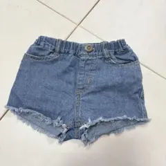 デニム　ショートパンツ　ブランシェス