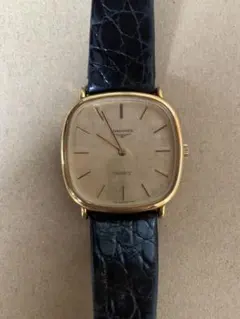 LONGINES クォーツ メンズ 腕時計 ゴールドカラー