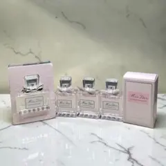 Miss Dior ブルーミングブーケ ミニ香水　5点セット　5ml ディオール