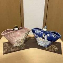 お雛様　ひな人形　ひなまつり　陶器