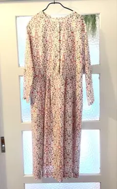 かどま様 Ballsey 赤系花柄ノースリーブワンピース - メルカリ