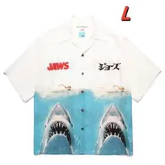 ワコマリア アロハシャツ ジョーズ 半袖 シャツ 25ss Lサイズ