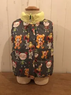 ヒステリックミニ ダウンベスト　総柄