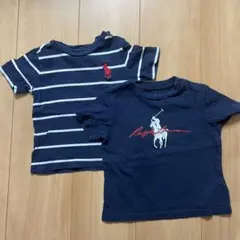 【値下げ】Ralph Lauren 半袖Tシャツ 2枚セット ラルフローレンのサムネイル