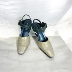 美品　モネ　MONET アンクルストラップ メリージェーン　パンプス スクエアのサムネイル