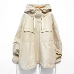 美品 RCW キャナルジーン ストレッチツイルアノラックパーカー オーバーサイズ