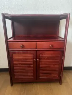 オールドカリモク ルーバー扉 キャビネット ZR24481 - メルカリ