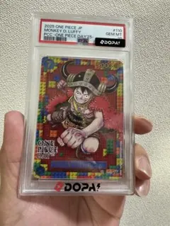 ワンピースカードPSA10 ルフィ ONE PIECE DAY'25① - メルカリ