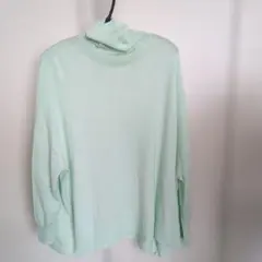 洗える　23区　ウールブレンド タートルネック ニット