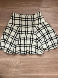 PROPORTION BODY DRESSING チェック柄フレアスカート