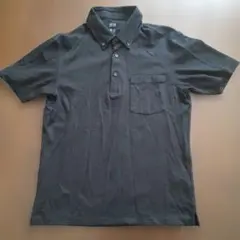 ユニクロ　エアリズム　ドライ　ボタンダウンポロシャツ　used 美品