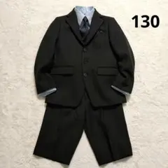 ☆美品☆オリバーハウス 130cm 男の子5点セット　入学卒園スーツ