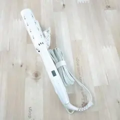 ほぼ未使用○KINUJO 絹女 ストレート アイロン ホワイト