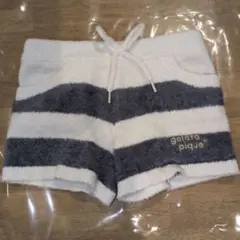 【美品】gelato piqueボーダー ショートパンツxxs（90-100）