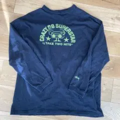 old Stussy 90s 00s ロンT ブラック　オールドスケート