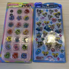 国内正規品　パワーパフガールズ ポップシール 2シートセット