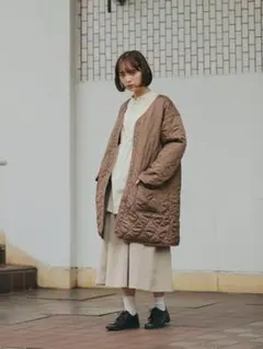 キルティングコート キルティングジャケット