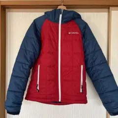 Columbia キルティングジャケット 赤/青