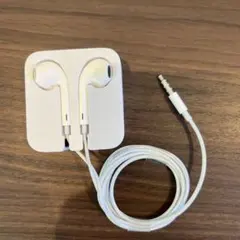 iPhone ホワイト 有線イヤホン 3.5mmジャック