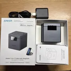 Anker 3-in-1 Cube with MagSafe 充電器