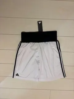 新品未使用　adidas ボクシングパンツ　Sサイズ　ホワイトブラック